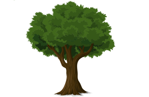 Grafik von einem Baum